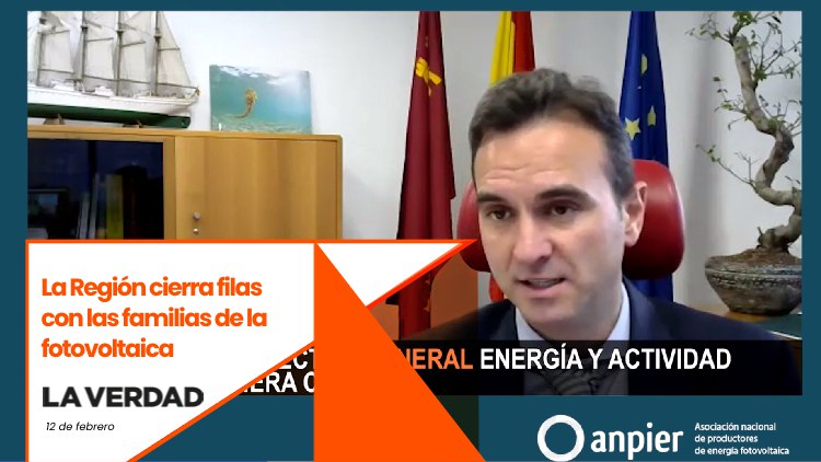 CS Región de Murcia 🇪🇦🇺🇦 (@csregionmurcia) on Twitter photo 🖥️El director general de <a href="/Industria_RM/">Dirección General Industria de la Región de Murcia</a> participó en un webinar sobre el uso de energía fotovoltaica organizado por <a href="/laverdad_es/">laverdad_es</a>.
😷<a href="/edu_pine/">Eduardo Piné Cáceres</a> "Tenemos que tomar medidas para no tener dependencia exterior de fuentes de energía".
🗞bit.ly/3d58R0t
#ActualidadCs 🖥️El director general de <a href="/Industria_RM/">Dirección General Industria de la Región de Murcia</a> participó en un webinar sobre el uso de energía fotovoltaica organizado por <a href="/laverdad_es/">laverdad_es</a>.
😷<a href="/edu_pine/">Eduardo Piné Cáceres</a> "Tenemos que tomar medidas para no tener dependencia exterior de fuentes de energía".
🗞bit.ly/3d58R0t
#ActualidadCs