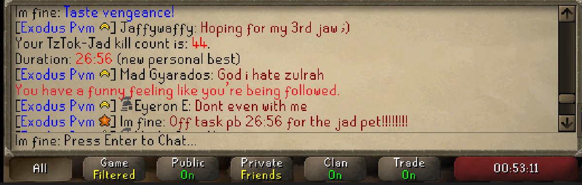 #14 jad on the pb :d