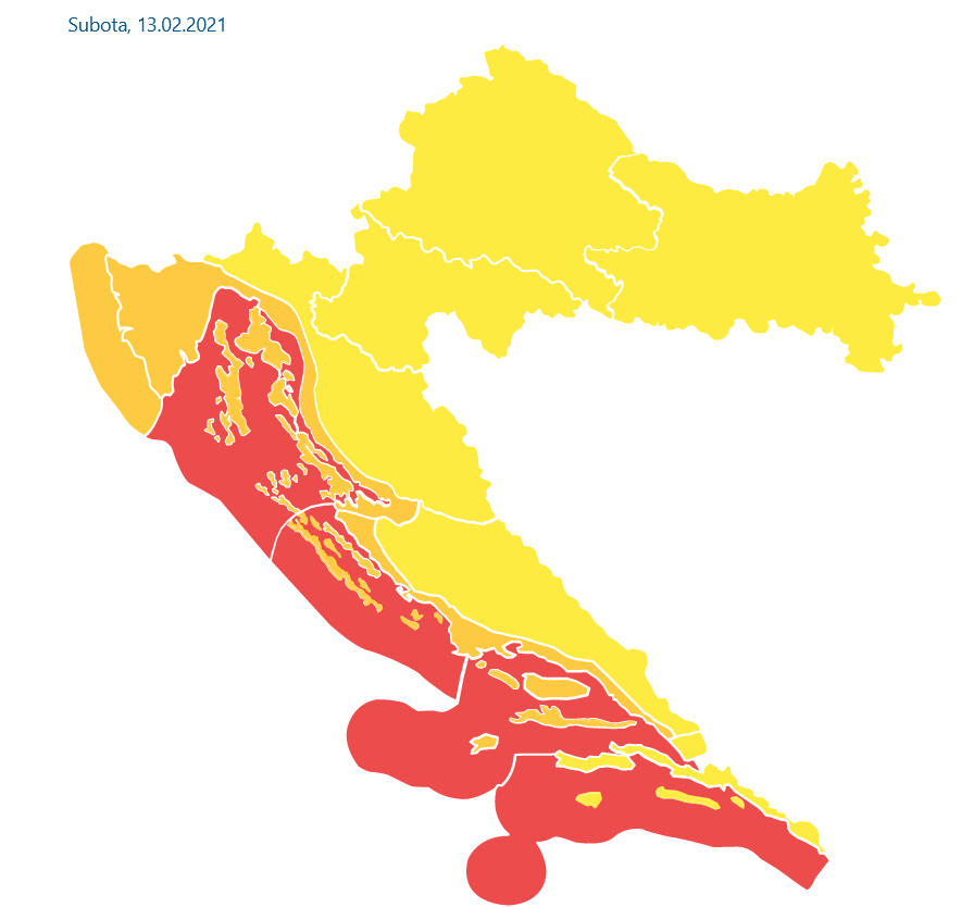 DHMZ_HR's tweet image. Hladno 🥶 i vjetrovito vrijeme  🌬️ obilježit će iduće dane! Pritom će zimski ugođaj biti dodatno začinjen i ❄️, ovoga puta u Dalmaciji gdje do nedjelje ujutro, posebice na krajnjem jugu može nastati i tanji, dekorativni snježni pokrivač. 
#zima #hladnival #veljača #prognoza #DHMZ