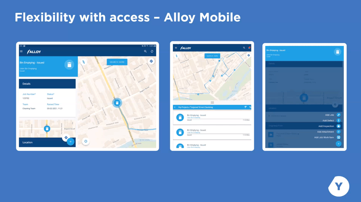 apseevents's tweet photo. Opening Session 2 we are delighted to be joined by @Yotta_Ltd's Steve White, to discuss Alloy...
Alloy is a flexible, adaptable, fully mobile asset management platform that provides operational insights about your grounds management strategy 📲 #apsestreets https://t.co/mQoZltQ1tn
