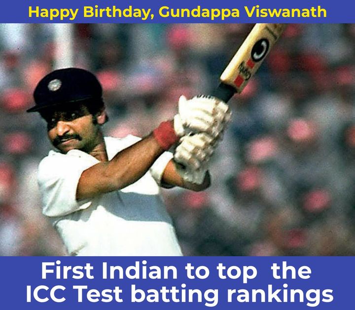 Happy Birthday, Gundappa Viswanath 