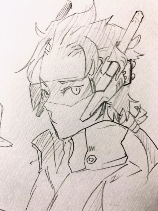 落書きの残骸 