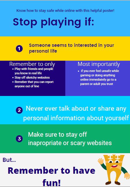 ComputingCcb's tweet image. Super #SaferInternetDay poster made by our creative #KS3 pupils. #StaySafe