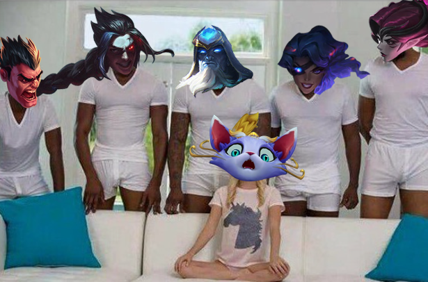 icywi's tweet photo. Quand toute ta team meurt dans le teamfight et que tu es le dernier en vie.
#yuumi #LeagueOfLegends #Memes #supportvie #soloq https://t.co/damzVgq23X