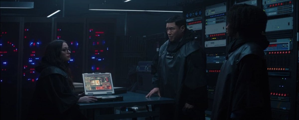 // wandavision spoilers...darcy, her stubborn gf and jimmy :D