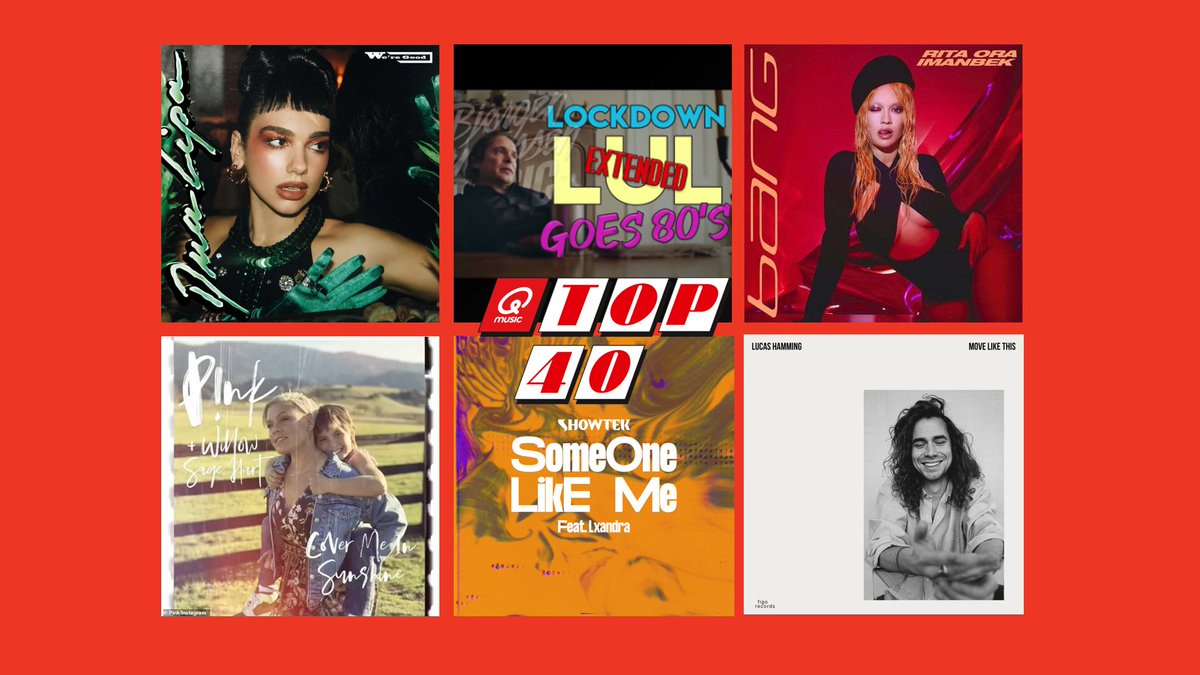 #NewMusicFriday! <a href="/Pink/">P!nk</a> nam Cover Me In Sunshine op met haar dochter, <a href="/DUALIPA/">DUA LIPA</a> heeft met We're Good een track uit die wat losmaakt en <a href="/bjorgenvanessen/">Bjørgen van Essen</a> maakte van het filmpje Lockdown Lul van Hans Teeuwen een ontzettend catchy nummer met een 80's-vibe! 🍆➡️ top40.nl/releases-nieuw…