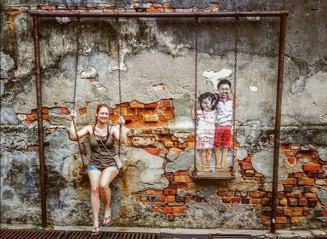 JuliaMayArtwork's tweet photo. Urlaubserinnerung 2019❤️ Ich in Malaysia auf der Insel Penang in George Town🥰🌴Werbung 🌴Die schönsten Reiseziele ➡️https://t.co/KZXJ7cS990 https://t.co/RYReGI8ulw