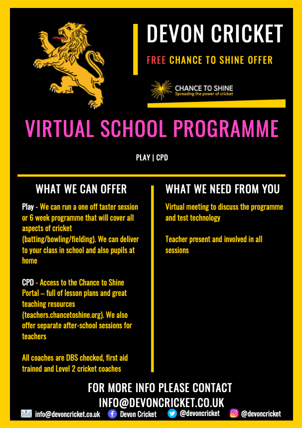 Devon Cricket Foundation tweet media