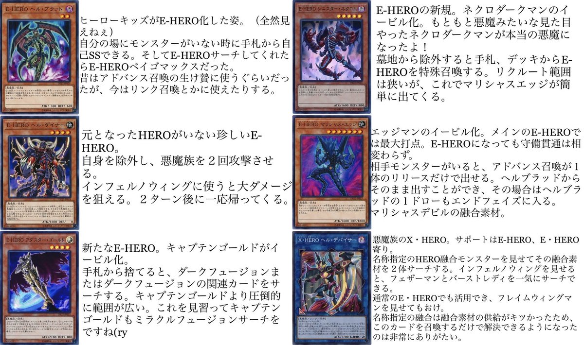 Many マニー Yp 失礼ながら 訂正をば マリシャスデビルの素材はlv6以上の悪魔族 覇王城最高攻撃力はlv8e Hero融合の1600 E Heroカッコイイですよね By E Hero ヘルスナイパー 失礼しました T Co X6b8pf6cqg Many マニー Yp 失礼ながら 訂正をば マリシャスデビルの素材はlv6以上の悪魔族 覇王城最高攻撃力はlv8e Hero融合の1600 E Heroカッコイイですよね By E Hero ヘルスナイパー 失礼しました T Co X6b8pf6cqg
