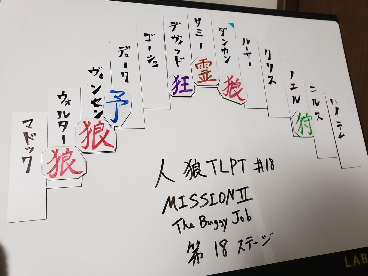 EisukeIke's tweet image. 本日のジッケン終了。
300ステカーニバルに惜しくも漏れた思い出のステージは、こちらでした。
他にもたくさんあるけどね。

MISSION2、６年も前だけど映像観たいなぁ。
#人狼TLPT
#Lab_D