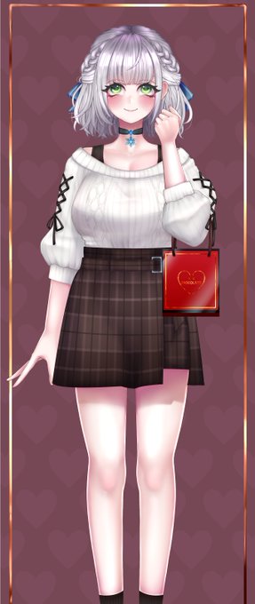 #ノエラート #バレンタインイラスト #バレンタイン 
団長からのバレンタイン💗🍫

眼鏡差分はpixiv→【https://t.co/1RHVp2lyC0】 