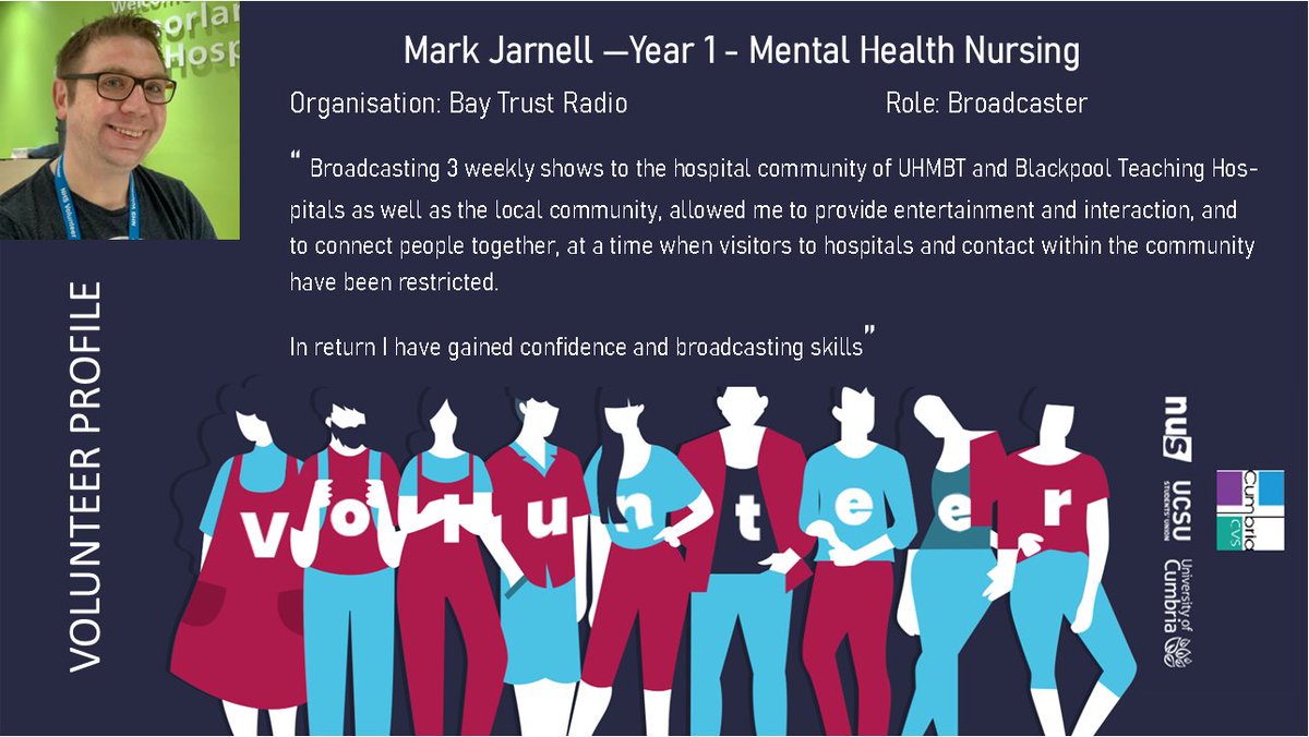 Volunteering is all about using your skills or learning new skills that you can then share with others. With so many organisations to get involved with, the opportunities are endless #SVW2021 <a href="/CumbriaSU/">Cumbria SU</a> <a href="/UoCCareers/">UOC Careers</a>