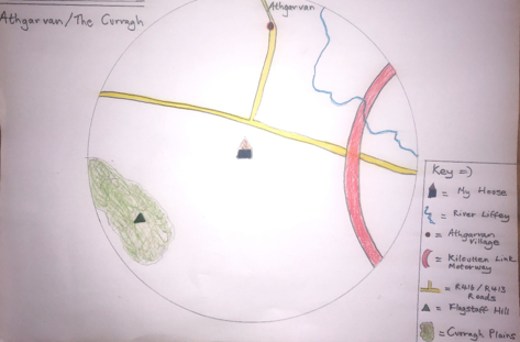 Geoseph_Usher's tweet photo. 5) More of these #5kmfromhome #2kmfromhome maps of local areas came in since last March #lockdown Please send any to Joe.Usher@DCU.ie or tweet me here! #homeschooling #distancelearning #lockdown2021 #PrimaryGeography #LocalLearning #geographyteacher https://t.co/c6kvsCmAjj