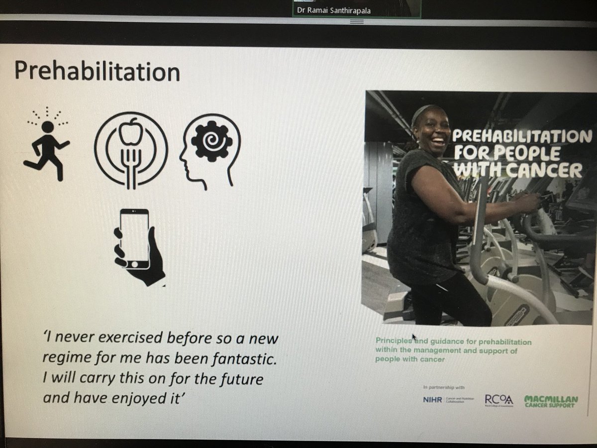 pennygorton's tweet photo. #CoreTopicsHull. Get patients exercising whilst on the “preparation list” to reduce the risk of surgery https://t.co/NVAZtrwOI4