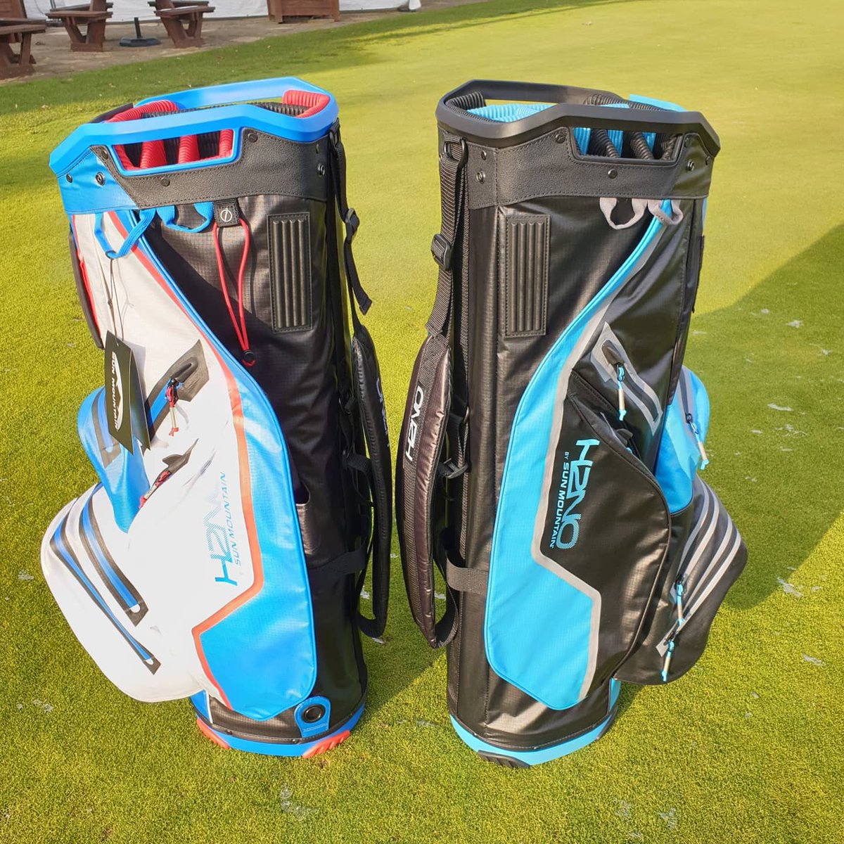 bentebbs's tweet photo. New 2021 @SunMountainGolf @BrandFusionLtd range in stock! 
@maldengolfclub1 crested available too! 🔥 ⛳ #sunmountain #waterproof #golfstyle #Surrey https://t.co/vtRv7ugVQm