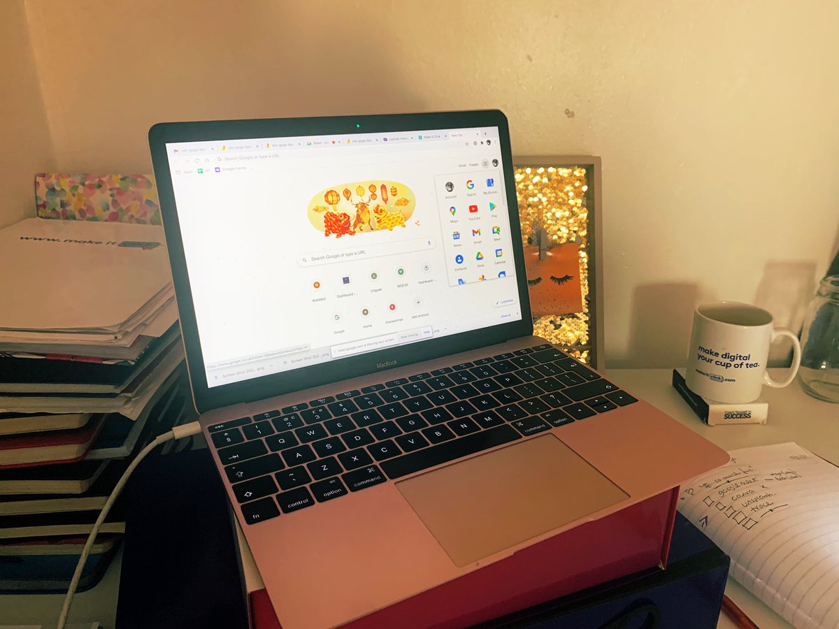 trainingmatches's tweet photo. This month #TrainingMatchmaker will host 3 new traineeships from @S_ERC & St Mary’s Uni college
3 young ladies will be inducted into the world of marketing
&
online learning
Today Beth & Maya were upskilled using #MakeItClick on:
Google Meet
@canva
@unsplash
@stickermule’s Trace https://t.co/UYgNSszT3X