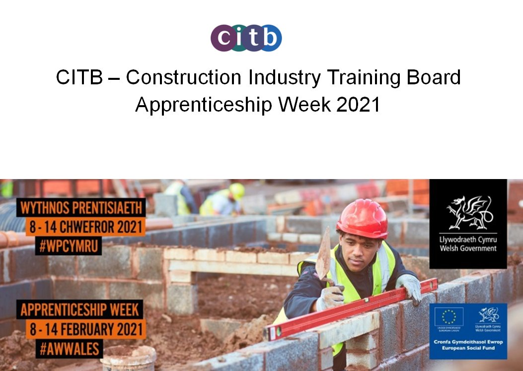 This week @CITB_Wales has engaged employers with 240 Careers Influences regarding #Construction #Apprenticeships imagine if each of them inspire just two people to join the industry! #NAW21 #buildthefuture #AWWales