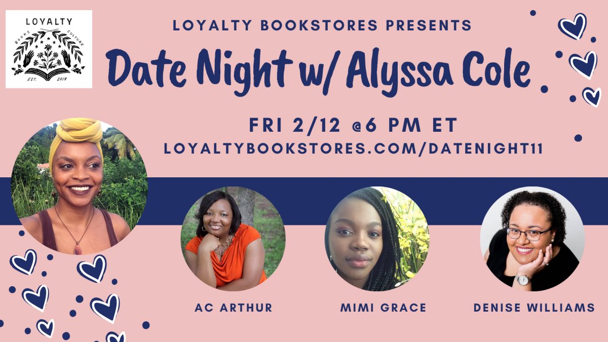 Flyer with information as in tweet and author photos