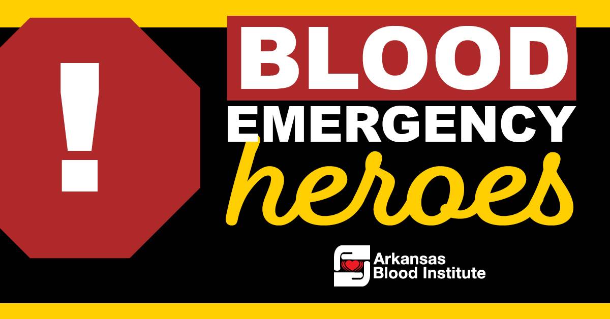 OBIinAR's tweet image. Calling all heroes! We're in a blood emergency, due to winter weather and drive cancellations. Donate today and you'll be entered for a $2,000 prize, drawn daily! Find a drive or donor center near you at arkbi.org.