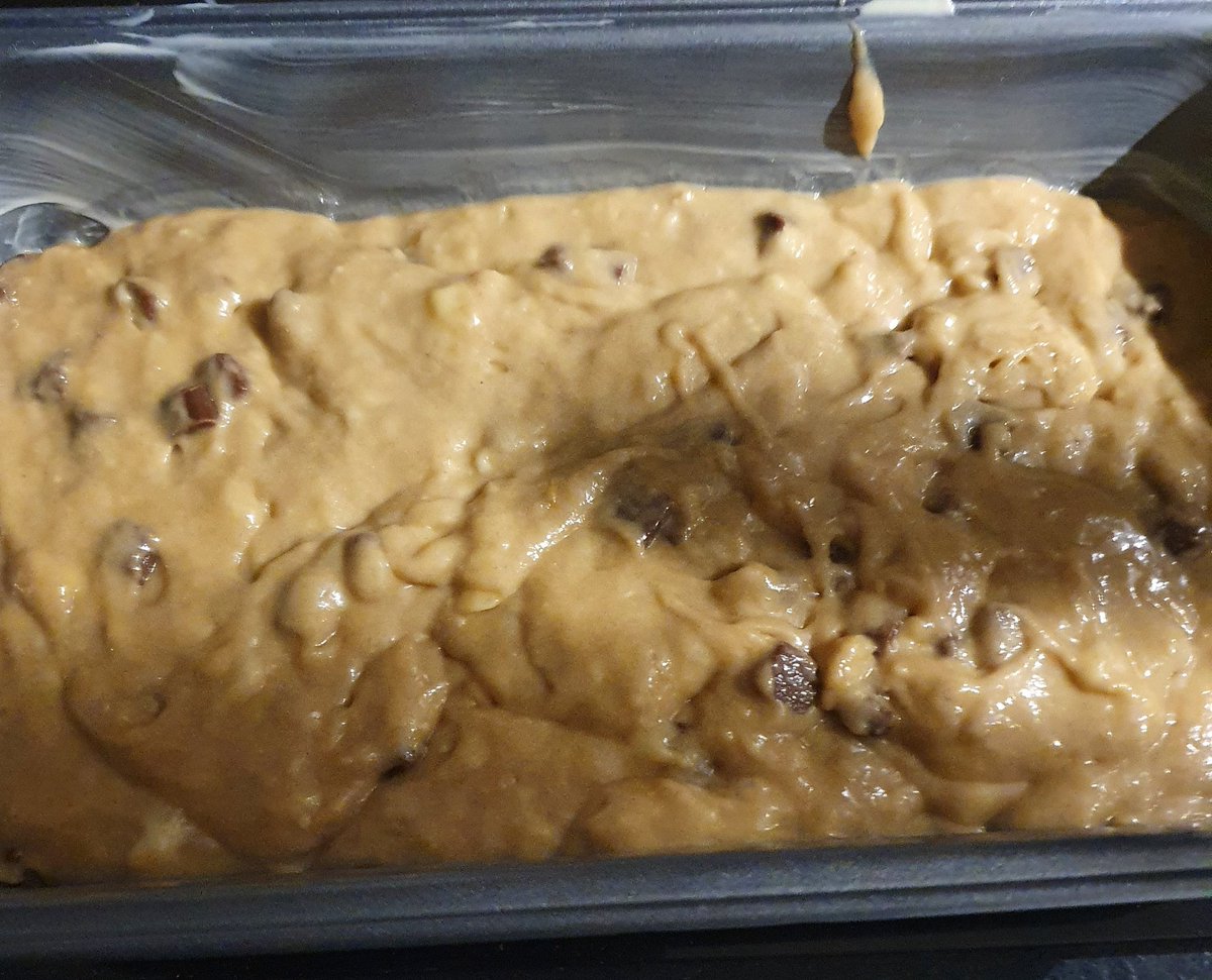 serinawright83's tweet photo. P made banana bread with chocolate chips in it. @Kirkhill_School @KirkhillNursery https://t.co/QdR4Sei4Rq