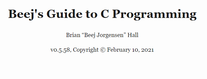 wesley974's tweet photo. Beej's Guide to C Programming (read online)
https://t.co/FdAZt6gEla
#Unix #Linux #BSD #OpenBSD #FreBSD #NetBSD https://t.co/xyNnck1xPT