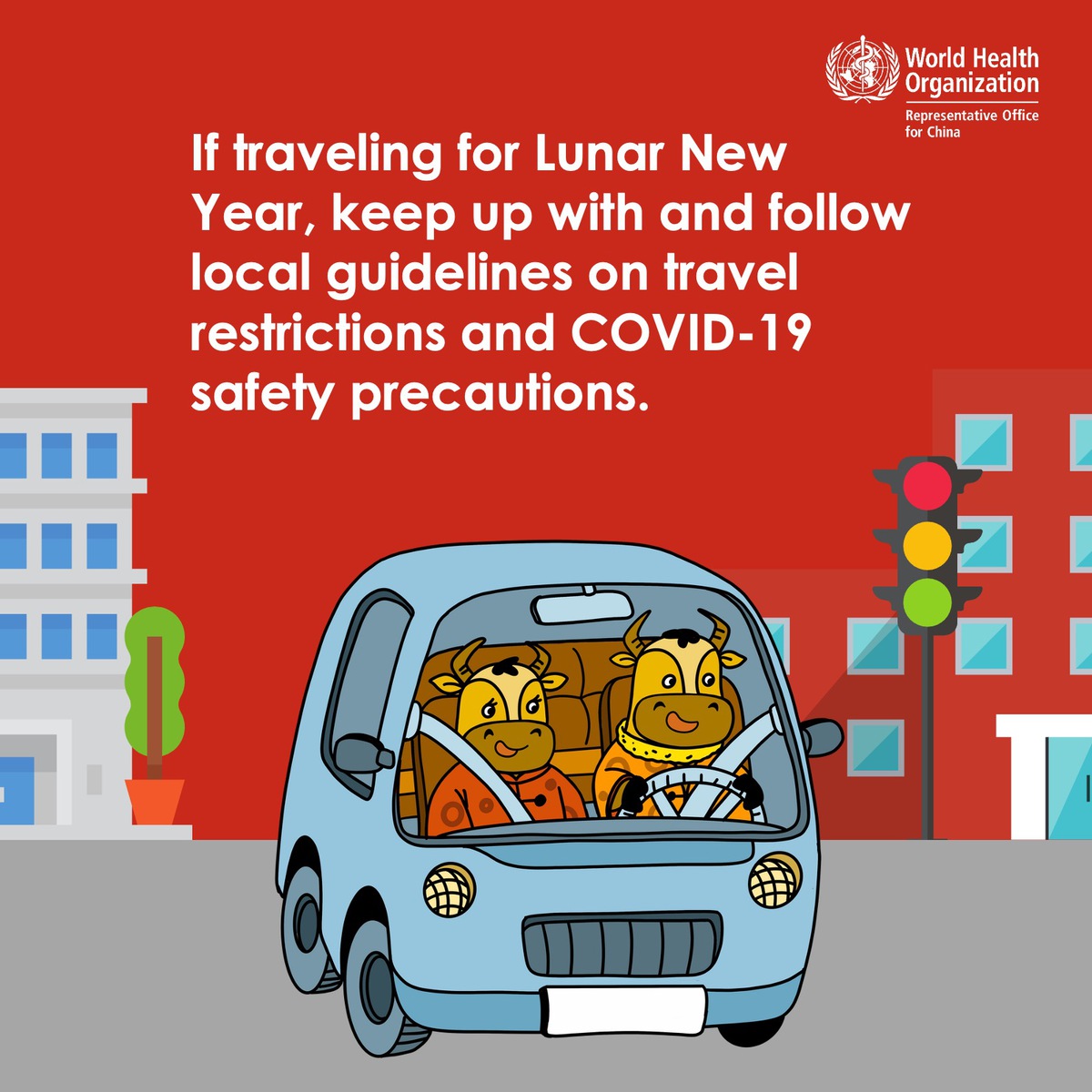If travelling for  #LunarNewYear   , keep up with and follow local guidelines on travel restrictions and  #COVID19 precautions. #YearOfTheOx  