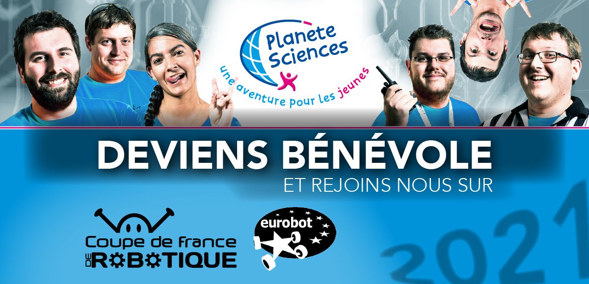 La coupe de France de Robotique aura bien lieu à la Roche-sur-Yon en 2021 ! 🦾
Tu souhaites nous aider à mettre en place l'événement ? Les inscriptions bénévoles sont ouvertes : Plus d'info si dessous. ⬇️⬇️⬇️

👉 forms.gle/wEs3vC3iqbWTNx… 👈