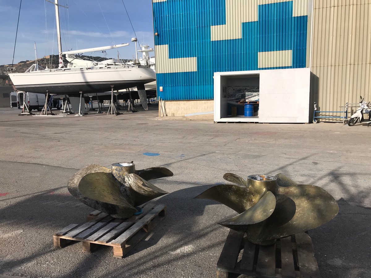 bcnPropellers's tweet photo. Vamos a reparar y equilibrar dinamicamente estas dos bellezas en breve. Atentos a los resultados! https://t.co/DcBQrvgwN0