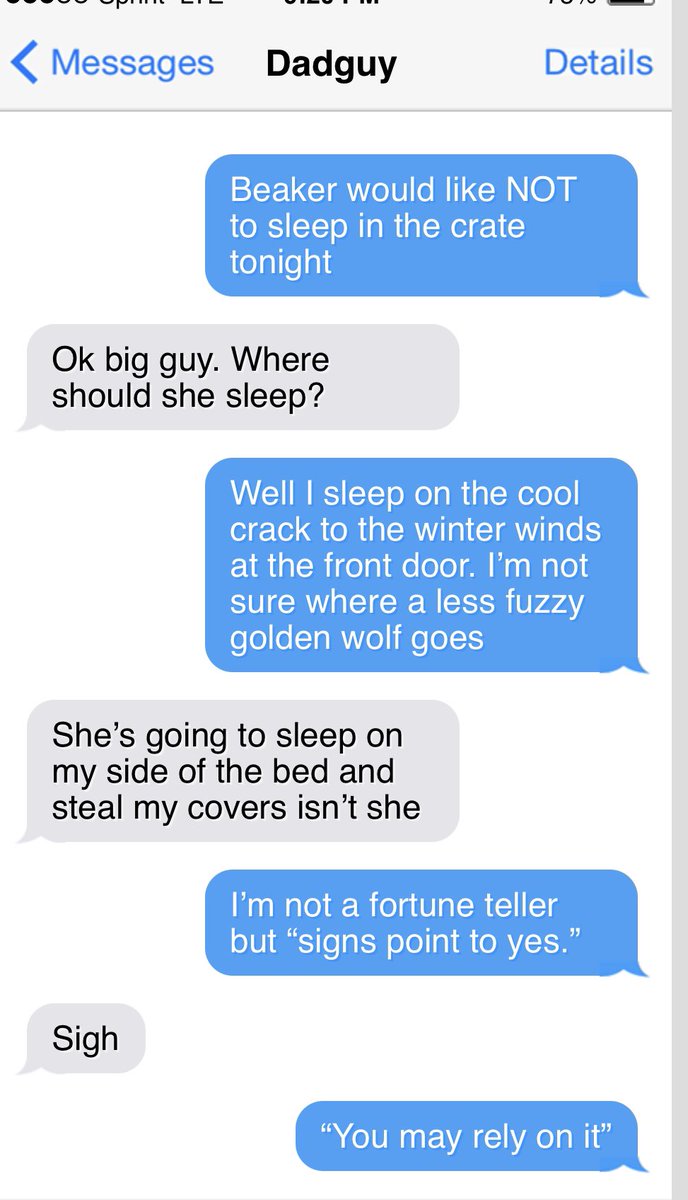 Every week my dad saves text messages from me to the family and on Friday he shares them.
It’s #textsfrombunsen (and Beaker!)
#fridaymorning #dogs #wholesome