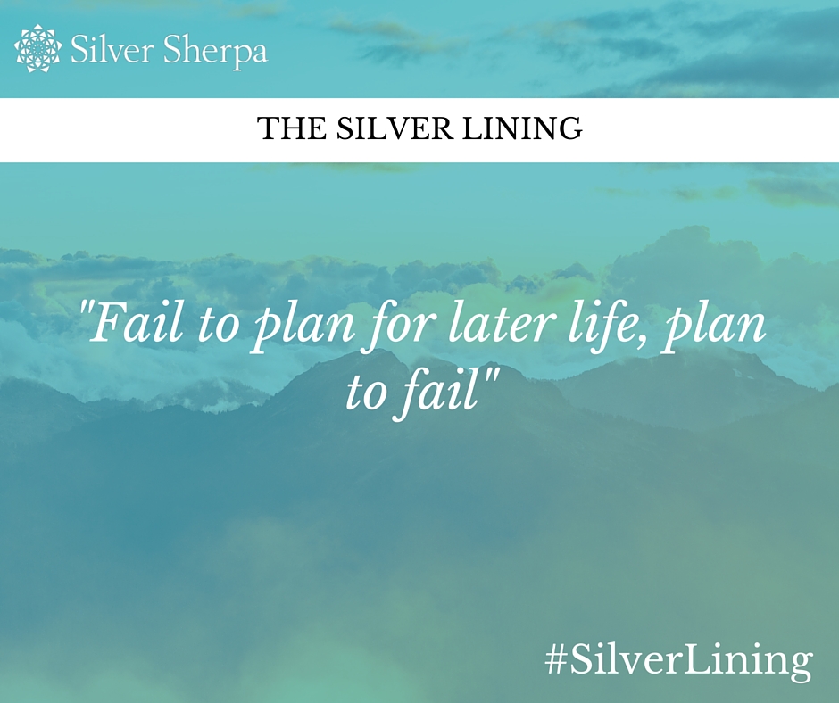SilverSherpa's tweet photo. #SilverLining Own each stage of your life and plan for it! If you don’t, someone else will. #SilverSherpa #YouNeedAPlan https://t.co/Eodyw34yXr