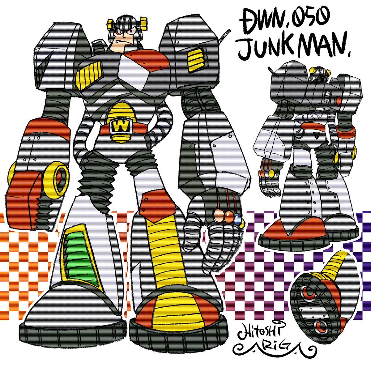 マンクマン
最新J-POP MEGA HITS! BEST40 DWN.050 ジャンクマン ボンボン増刊号読切用（当時未発表）1998