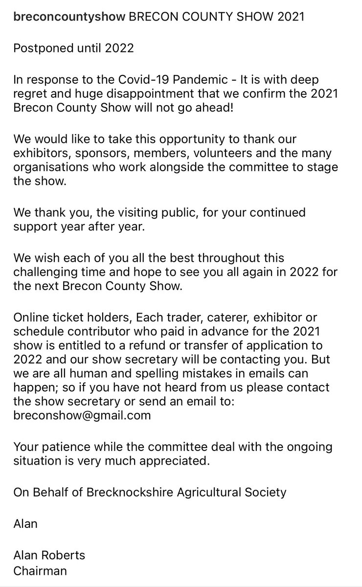 Brecon County Show tweet media