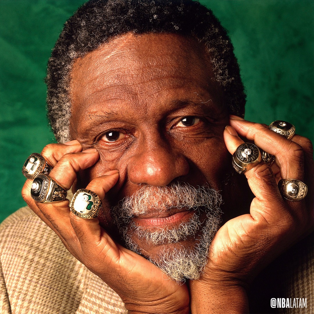 Hoy es el cumpleaños de una leyenda del baloncesto 🏀☘️

🏆 11 títulos en la #NBA
🌟 12 veces #NBAAllStar 
🔥 5 veces MVP

¡Felicidades, <a href="/RealBillRussell/">TheBillRussell</a>! 🎂