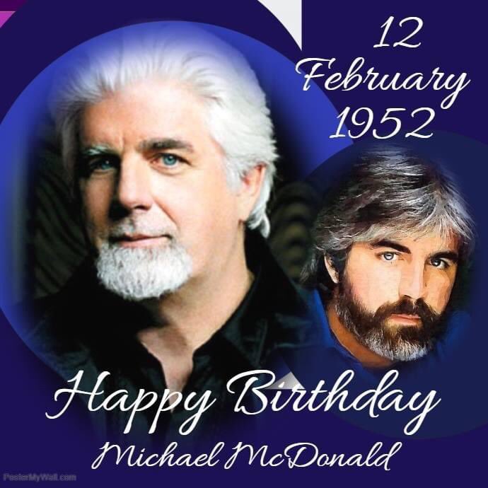 Happy Birthday to my fb friend Michael McDonald!!!    