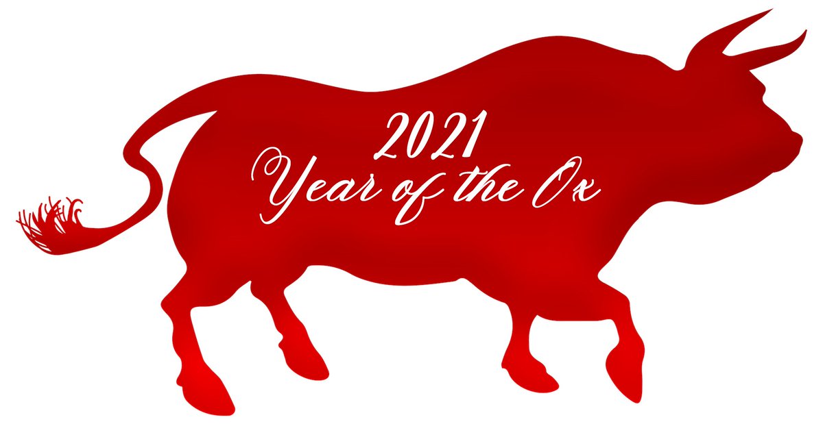 Happy Lunar New Year 2021! May the Year of the Ox be filled with honesty and positivity.  

#lunarnewyear #chinesenewyear