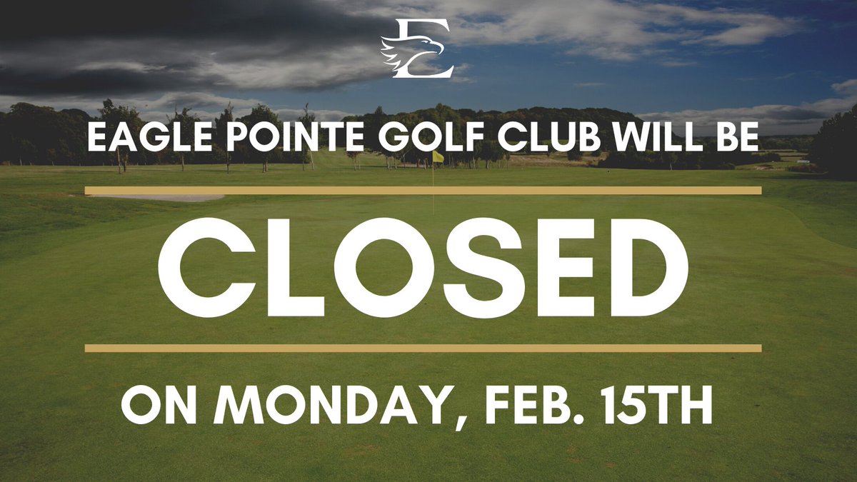 HEADS UP GOLFERS: