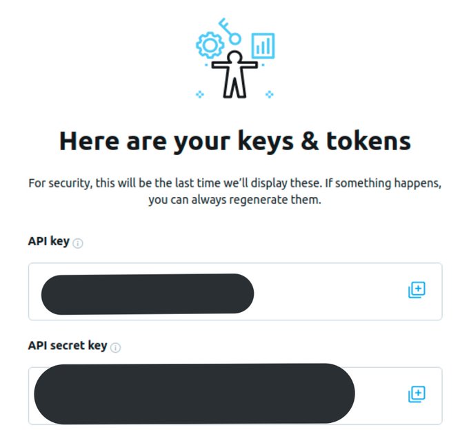 suvpen's tweet photo. Langkah 3:
1. Klik tombol plus pada disebelah kode API Key dan API Secret Key pada sebelah kanan, lalu buat catatan pada notepad seperti berikut:
/reghook #API_KEY #API_SECRET_KEY
(cont) https://t.co/r1jgNKz3YN