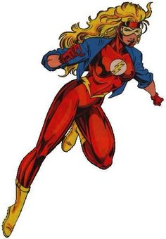 Jesse Chambers - Jesse QuickDaughter of Johnny Quick and Liberty Belle she became a hero using her fathers speed formula. She helped train Impulse, became a member of the JSA, married Rick Tyler, and had a son. She even took up the Flash and Liberty Belle mantles for a while.