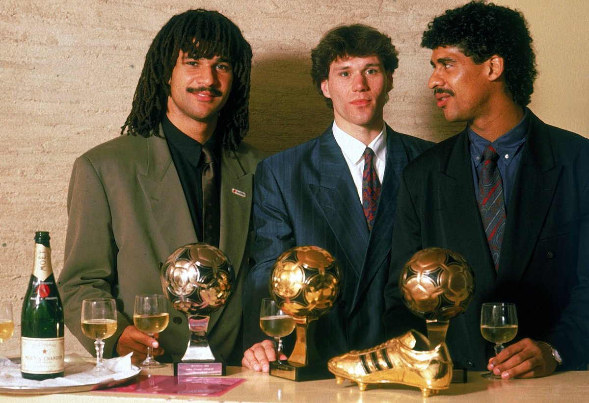 Ironically, he was signed to replace Chelsea legend Ray Wilkins at the club. Gullit would claim the Ballon d'Or during his first season and several league titles along the way with the one we all want to win, the Champions League (The European cup at the time as it was known)