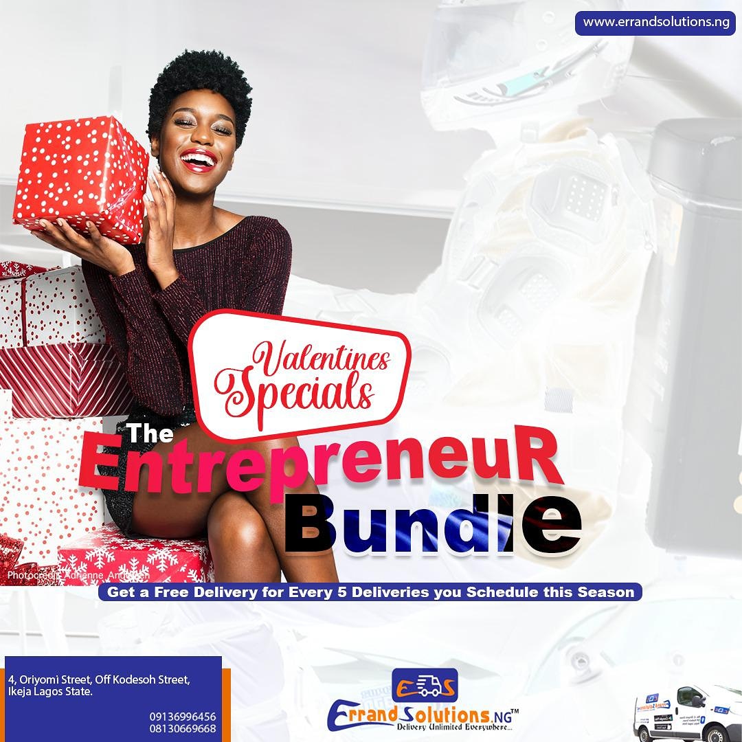 solutionserrand's tweet image. Another amazing  offer from Errandsolutions.ng! Spread love this season  by sending packages to your loved ones! Please retweet and tell your  friends about this awesome offer!