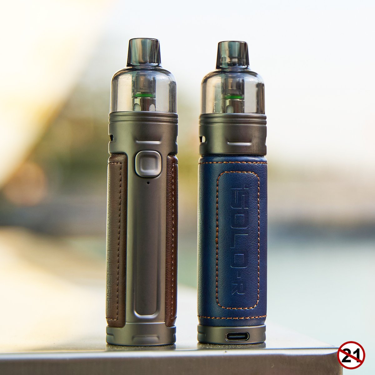 EleafGlobal's tweet photo. Eleaf new iSOLO R, the perfect combination of metal and leather.β
Hit β€οΈ if you love the design.β
β
Warning: This product may contain nicotine. Our products are restricted to adults 21+ only.β β β
β
#eleafiSoloR #iSoloR #gtlcoils #eleaf #podmodvape #vapeon #vaping #vapor https://t.co/EYQ5Zb5YxD