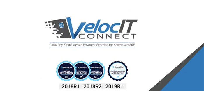 VelocitS's tweet photo. VelocIT Connect is a 100% PCI-compliant advanced credit card payment integration application for @Acumatica Cloud #ERP with free installation and support. Watch the helpful #Click2Pay video demo: #cardprocessing #cardpresent
https://t.co/bmwXdmfSgB https://t.co/By1gwAsPce