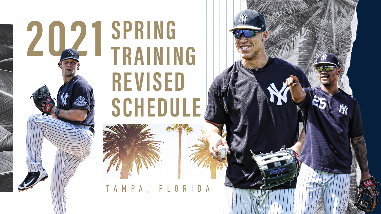 Yankees Announce New Spring Training Schedule Fingerlakes1 Com
