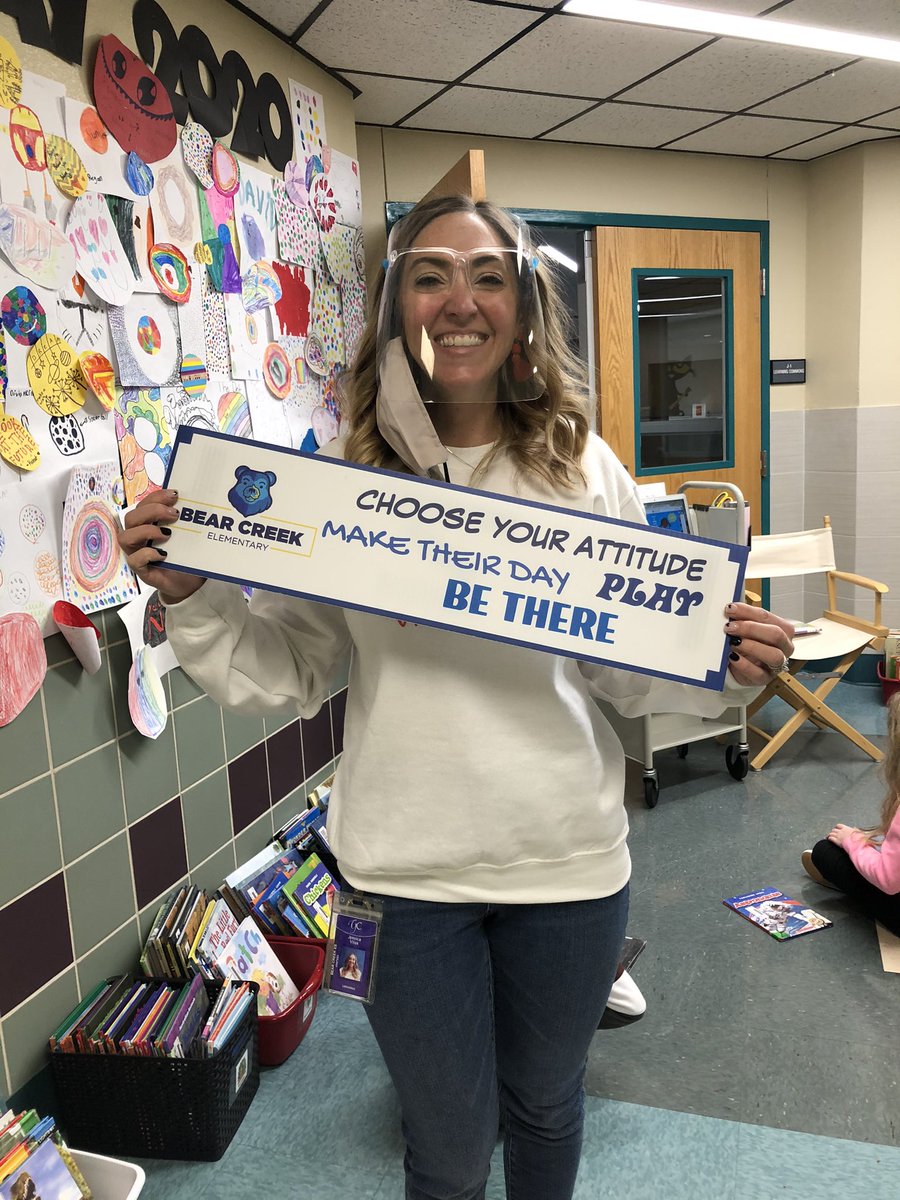 A shout out to our AMAZING BCE Librarian, Jessica Vitek! She has had a lot of obstacles thrown at her with the pandemic and the library’s new remodel, but she has persevered and made library time fun and exciting! #TeamBCE #noexcuses