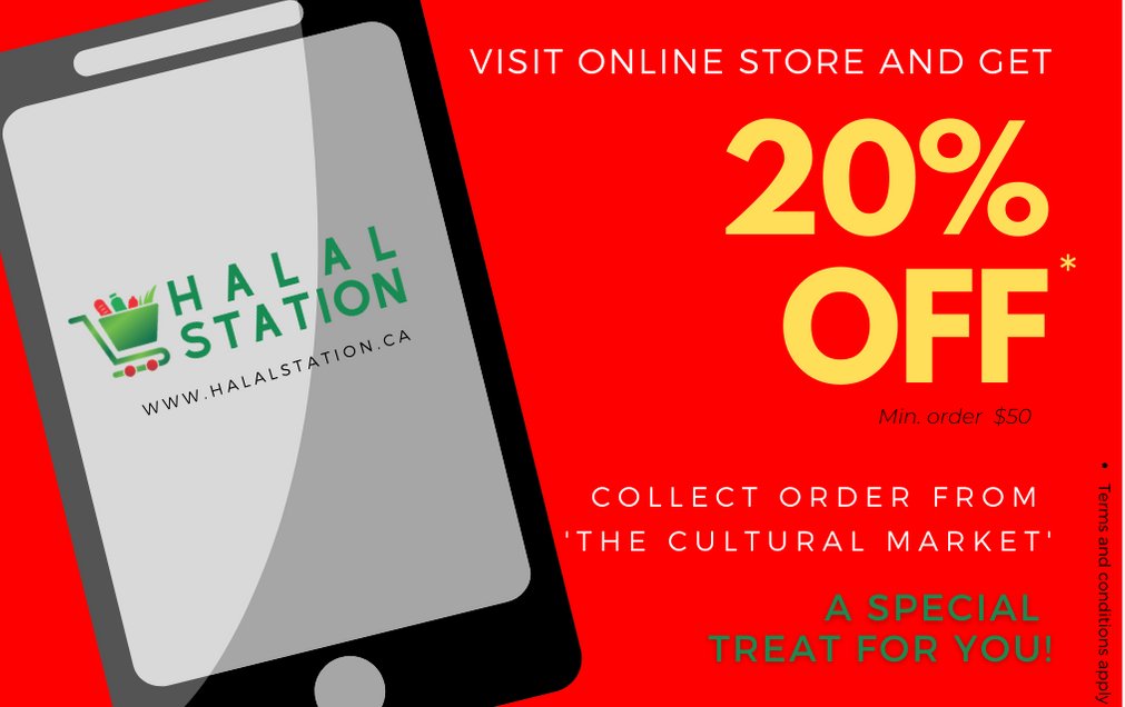 Cultural_Market's tweet photo. Still time, get your 20% off https://t.co/IghW2tb8bs   RIGHT NOW (and for the rest of February)any order over $50 that you pick up here at The Cultural Market! (See graphic and website for details). Their selection is HUGE! ORDER ONLINE! :D https://t.co/IqYh4TyahH