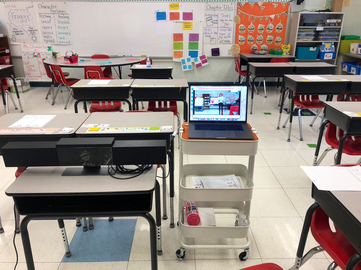 MsRaymond5's tweet image. Having fun with new technology!! Using the Poly Studio USB bar for #hybridlearning @BrooksideWWRSD @PolyCompany @EsLoor