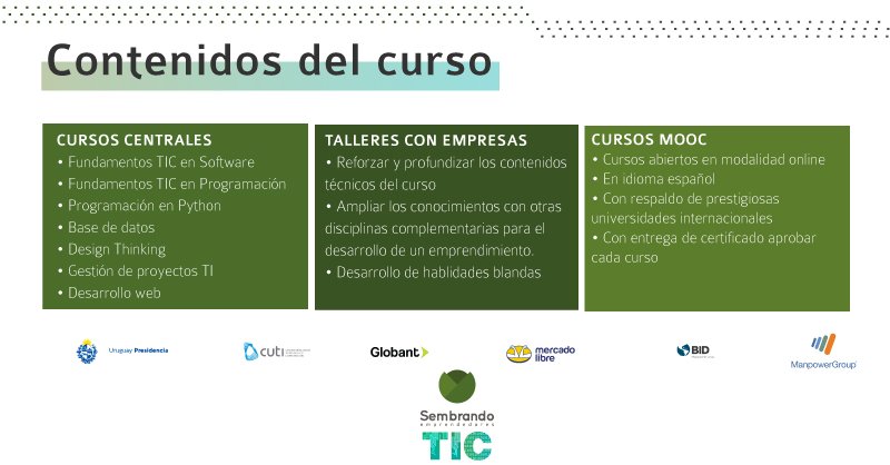 sembrandouy's tweet photo. 🔉 INSCRIPCIONES #SembrandoTIC‼

👉 El 17 de febrero se abrirán las inscripciones para que jóvenes de todo el país concursen por las 600 becas para estudiar: PROGRAMACIÓN JUNIOR 💻

Enterate de toda la información aquí 
📲 https://t.co/GIXLzfNCDL https://t.co/KRXezhWWLA