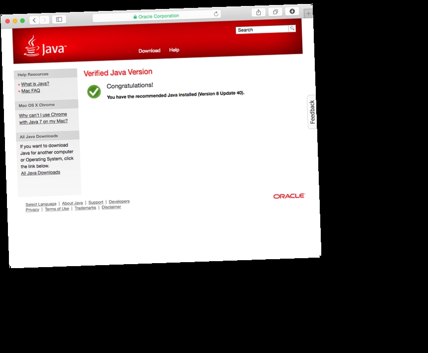 Java version 8 update 40 download twitter