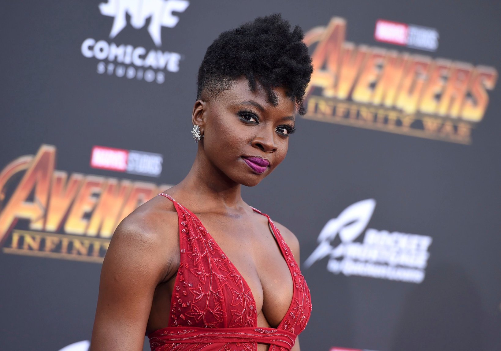 Happy birthday to the beautiful Danai Gurira, the actress who plays Okoye, Wakanda\s best warrior 
