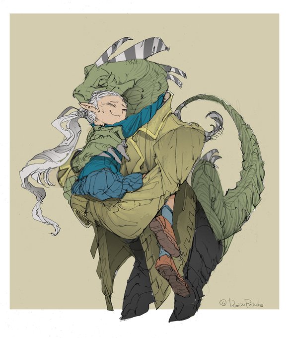 「monster boy smile」 illustration images(Latest)｜9pages